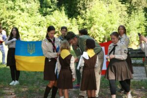 Пластова родина Цюриха зібралася разом, щоб розпочати новий пластовий рік