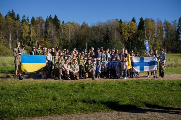 27 вересня 2026 пластуни урочисто відкрили новий пластовий рік у Фінляндії
