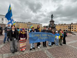 4 жовтня 2026 пластуни Фінляндії відзначили День захисників України